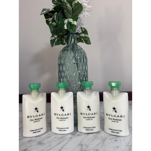 BLVGARI au the vert Body Lotion Set of 4 Travel Size (2.5 fl oz) - Picture 5 of 6